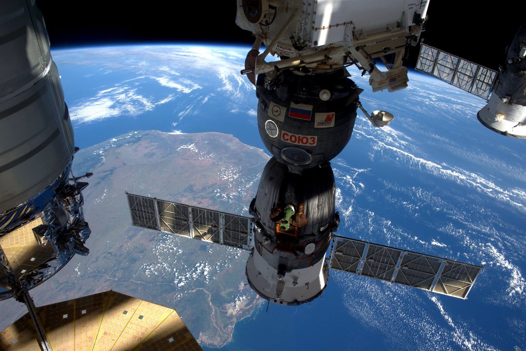 L'ISS est maintenant ravitaillée, là-haut quelque part dans le ciel.