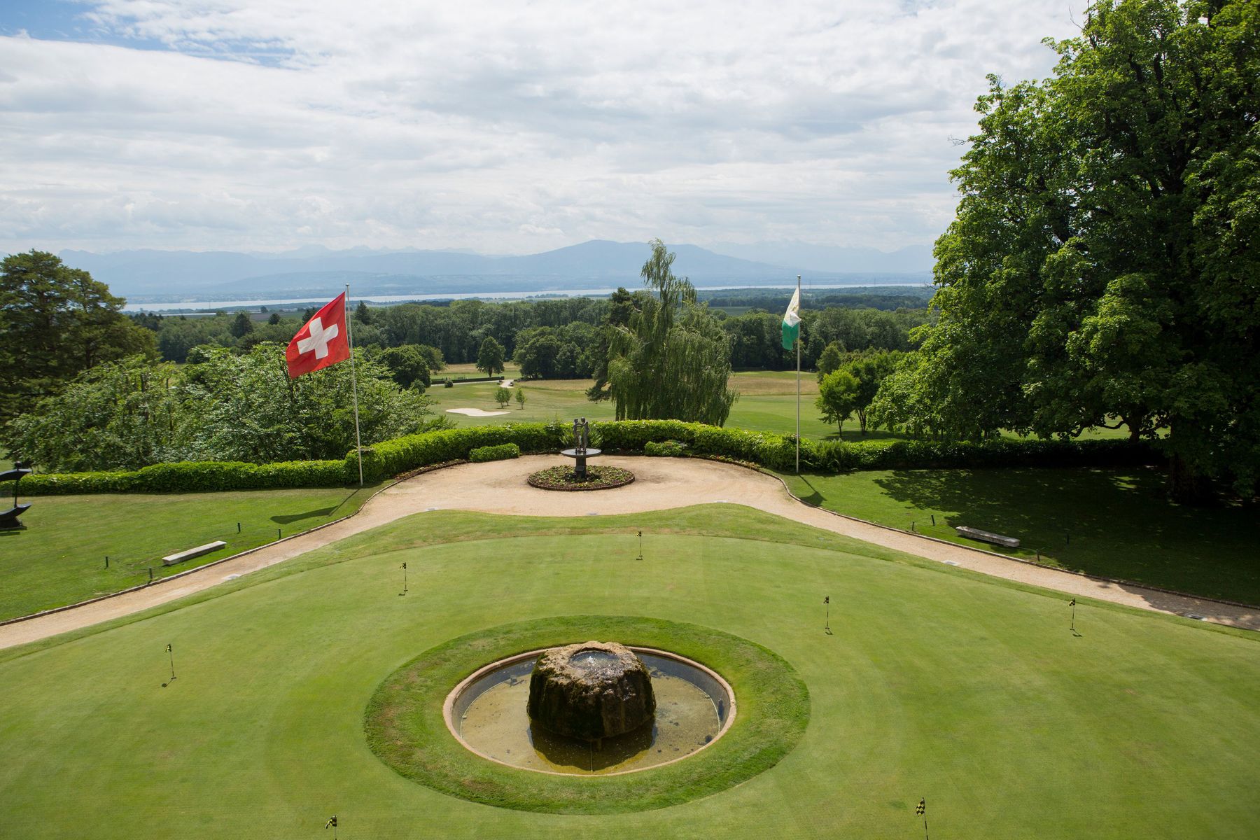 Le club-house sera situé à proximité du Golf de Bonmont