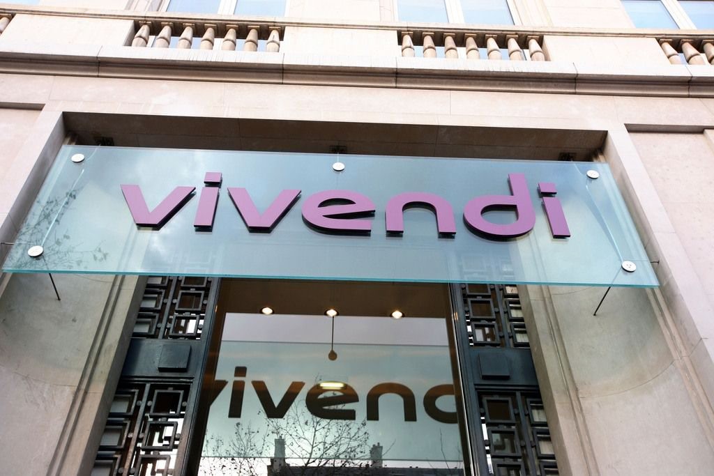 View of the headquarters of Vivendi SA in Paris, Monday, Dec. 3, 2007. Shares of Vivendi SA rose Monday after the company said a day earlier that it plans to acquire a controlling stake in Activision Inc. in a deal that would create a rival to a rival to Electronic Arts Inc. as the world's largest video game publisher. (AP Photo/Jacques Brinon) FRANCE VIVENDI