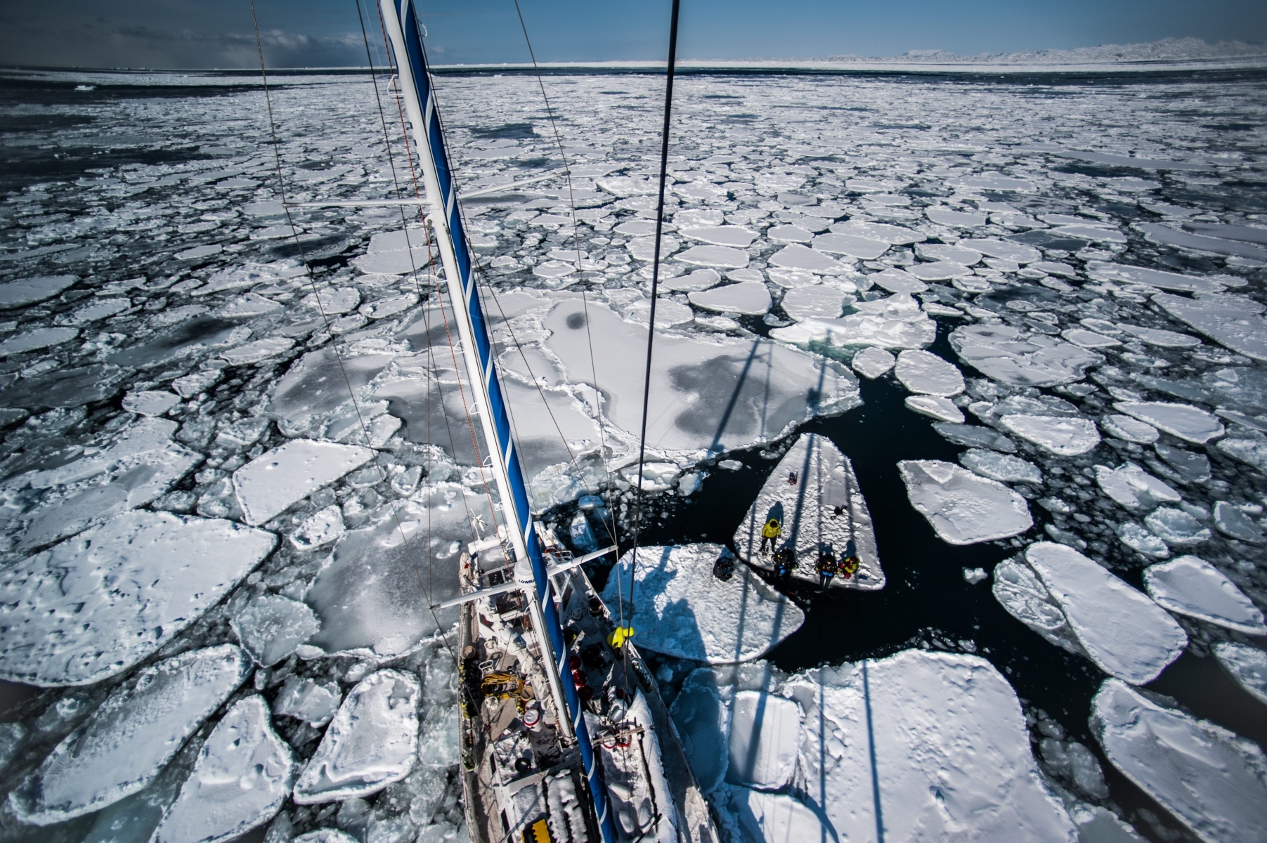 Les glaces au large du Groenland (photo d'illustration).