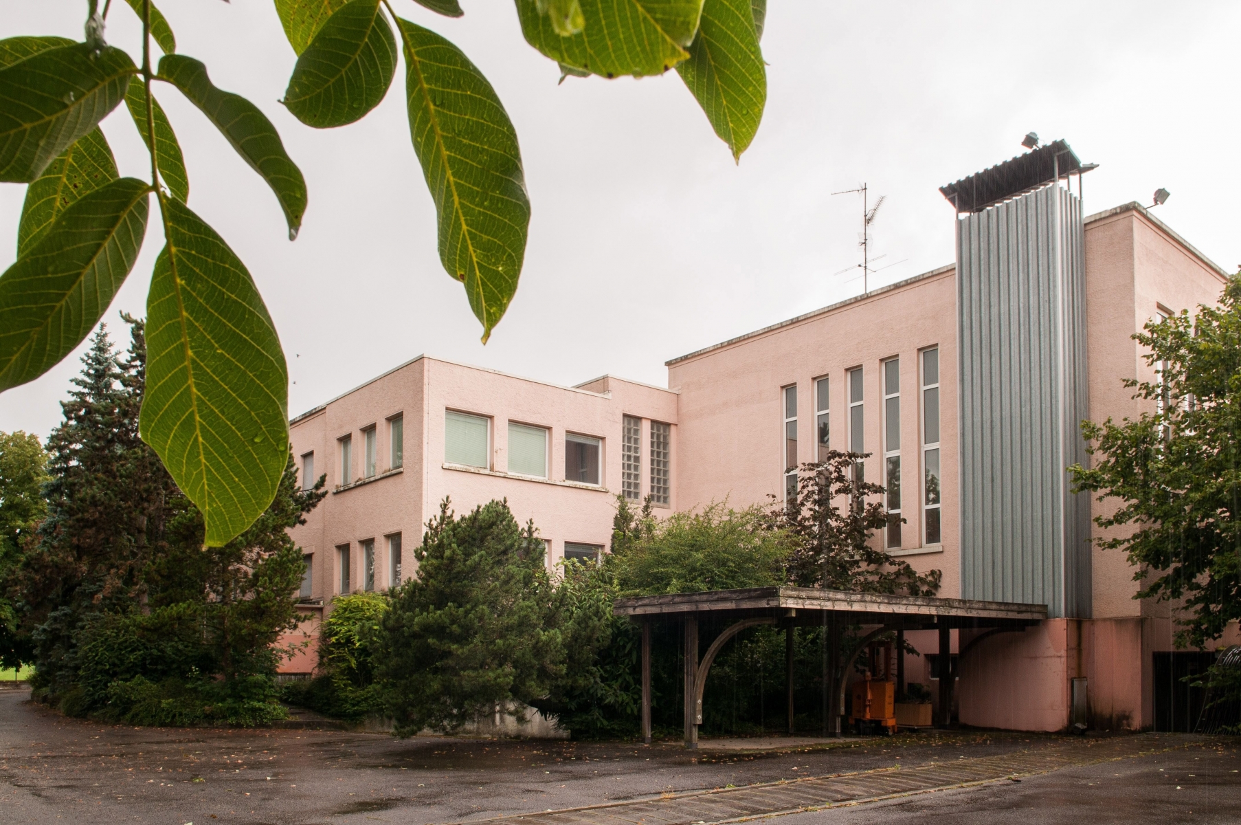 Prangins, vendredi 15.08.2014, visite du bâtiment des antennes de la Confédération, photos Cédric Sandoz