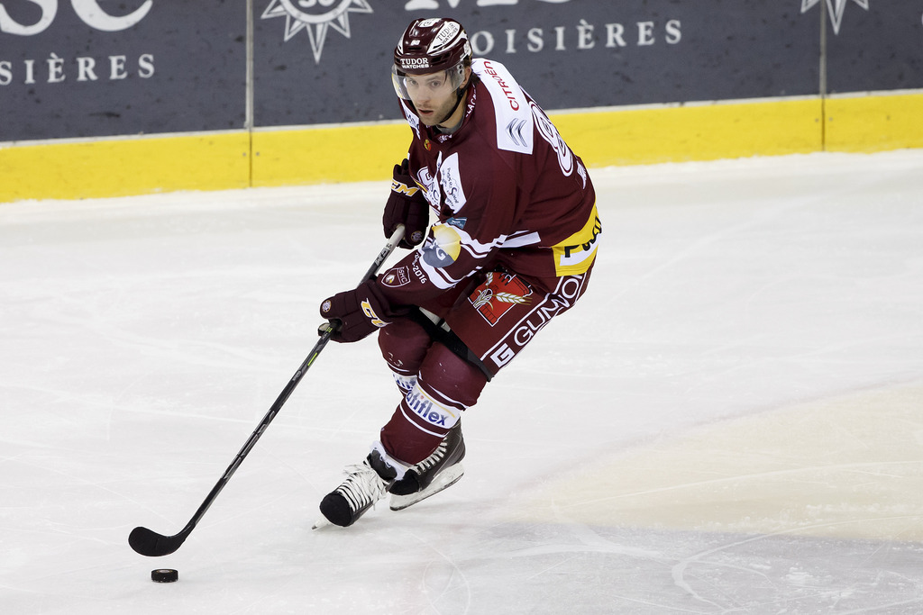 L'attaquant de Genève-Servette Kevin Romy ne sera pas du voyage avec l'équipe de Suisse.