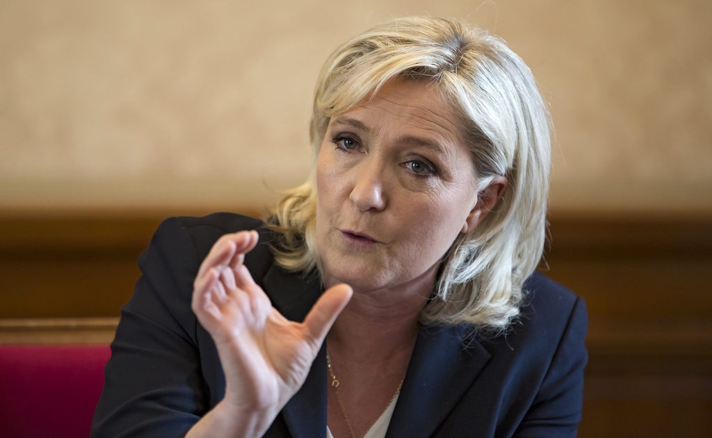 Une visite de Marine Le Pen serait prévue en mai au Royaume-Uni.