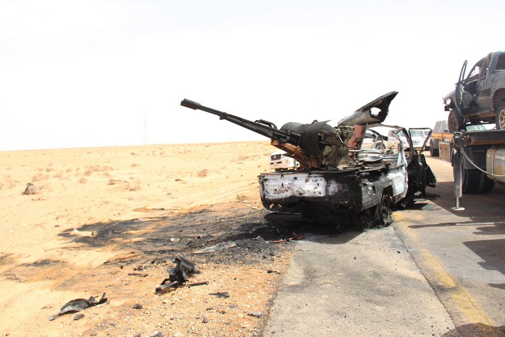 Misrata (Libye) doit faire face aux attaques de l'Etat islamique les plus violentes. 