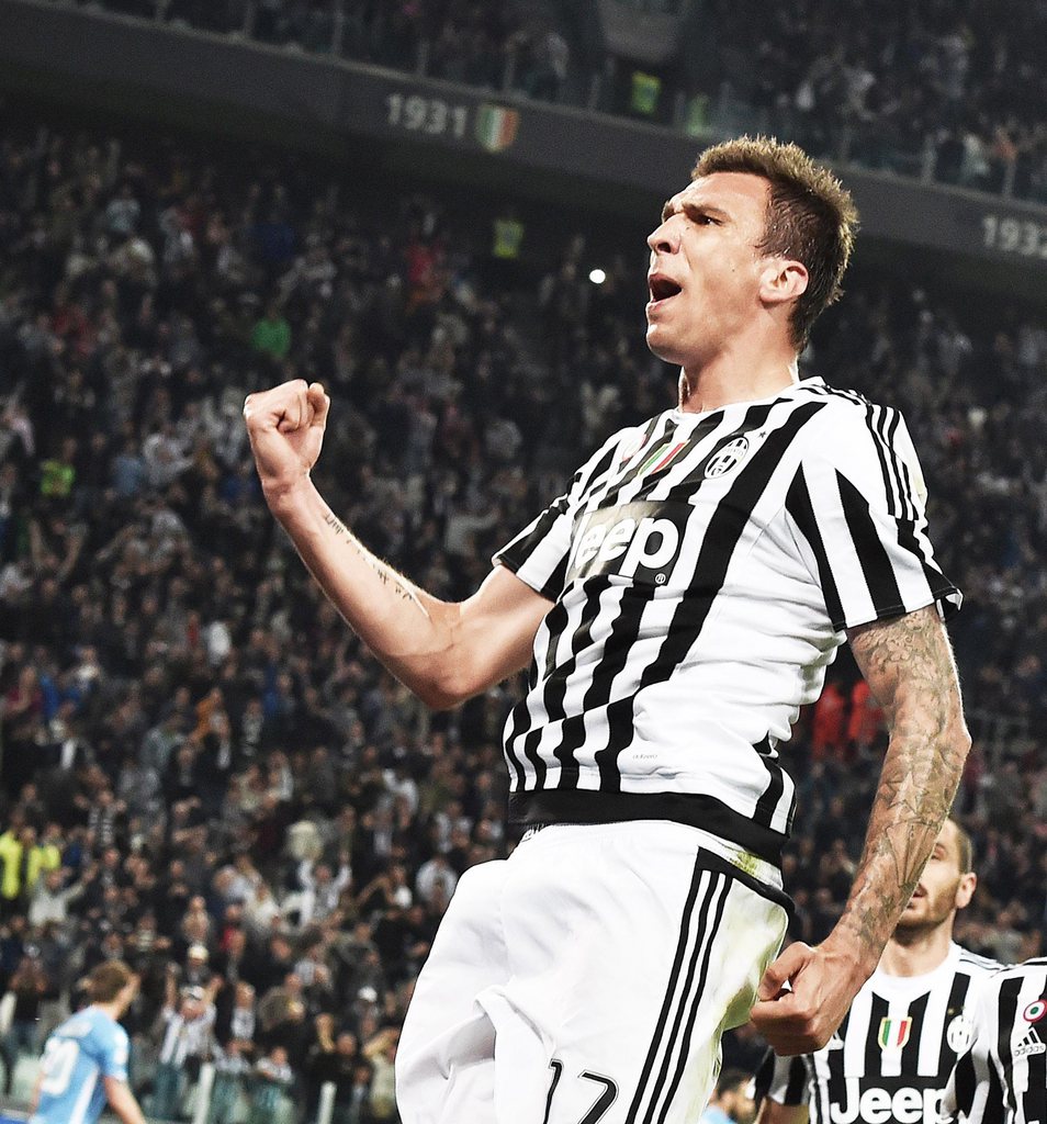 Mario Mandzukic a ouvert le score pour la Juventus.