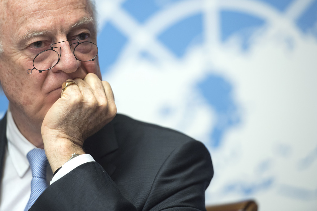L'envoyé spécial de l'ONU dénonce la mise en danger du cessez-le-feu en Syrie.