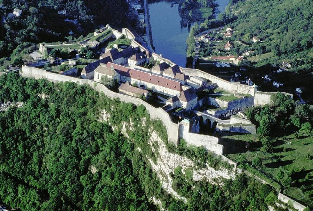 La Citadelle de Besançon est classée au patrimoine mondial de l'Unesco.