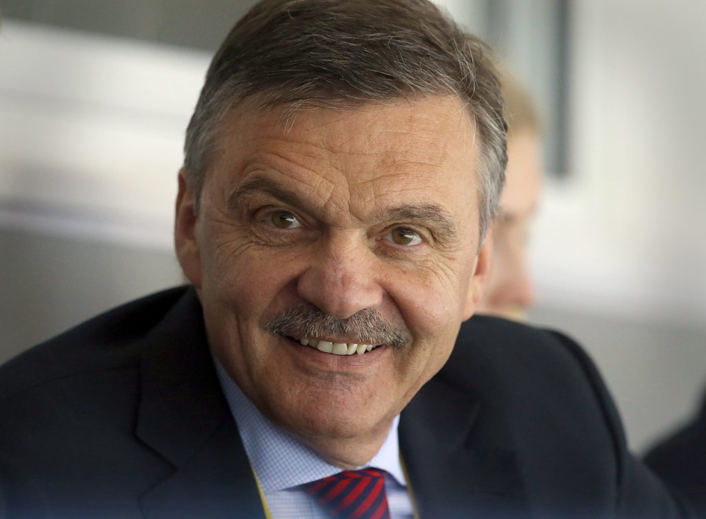 René Fasel a été réélu à la présidence de l'IIHF. (Archive)