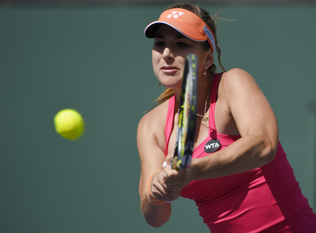 Belinda Bencic disputait son cinquième tournoi depuis son retour à la compétition en septembre.
