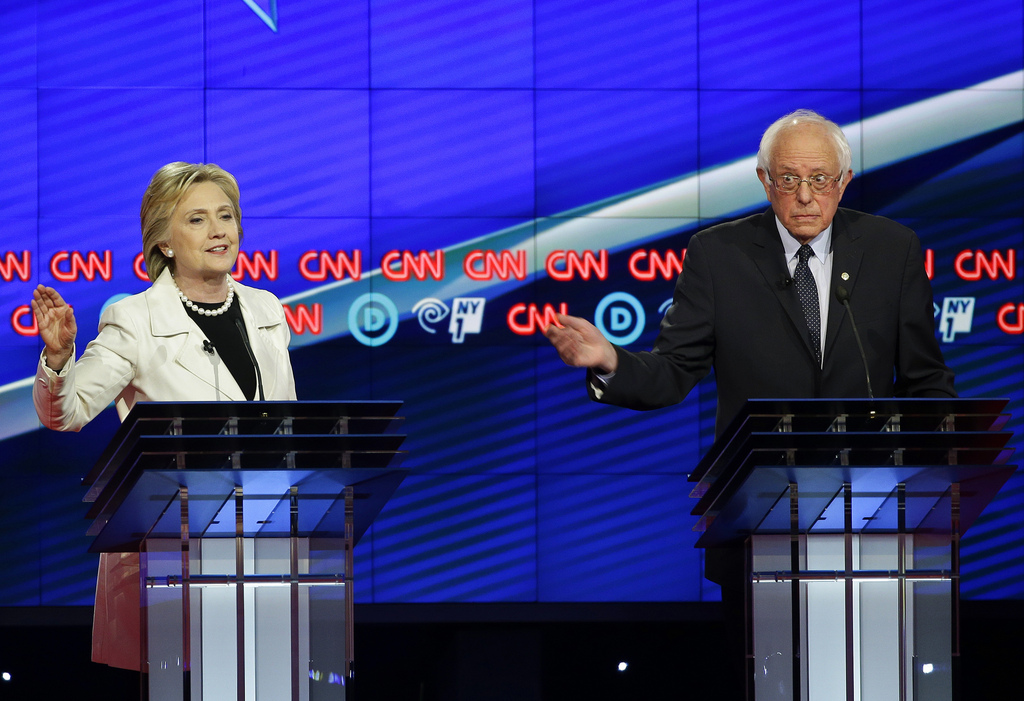 Hillary Clinton devait normalement débattre avec Bernie Sanders sur le plateau de Fox News.