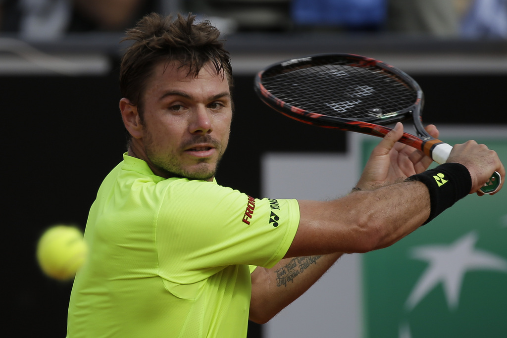 Stan Wawrinka n'a pas traîné sur le court genevois.