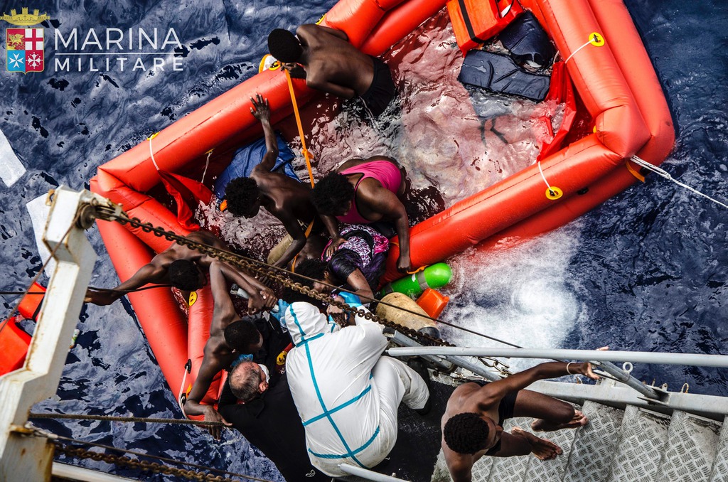 Environ 14'000 migrants ont été secourus depuis lundi.