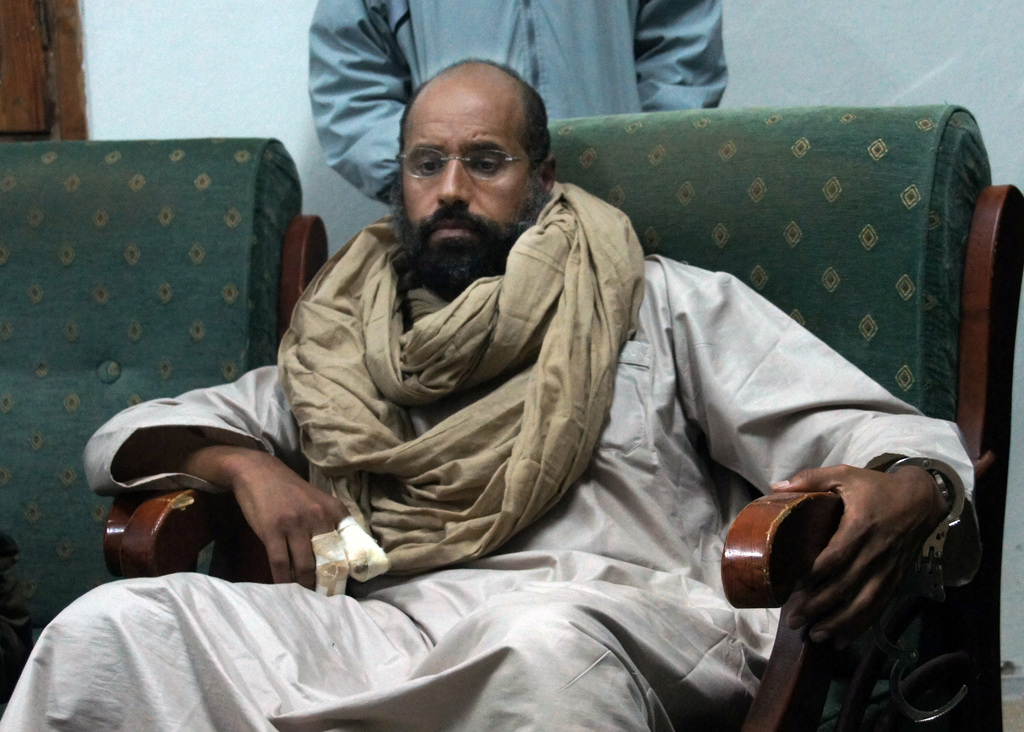 Seif al-Islam a été condamné à mort en Libye.