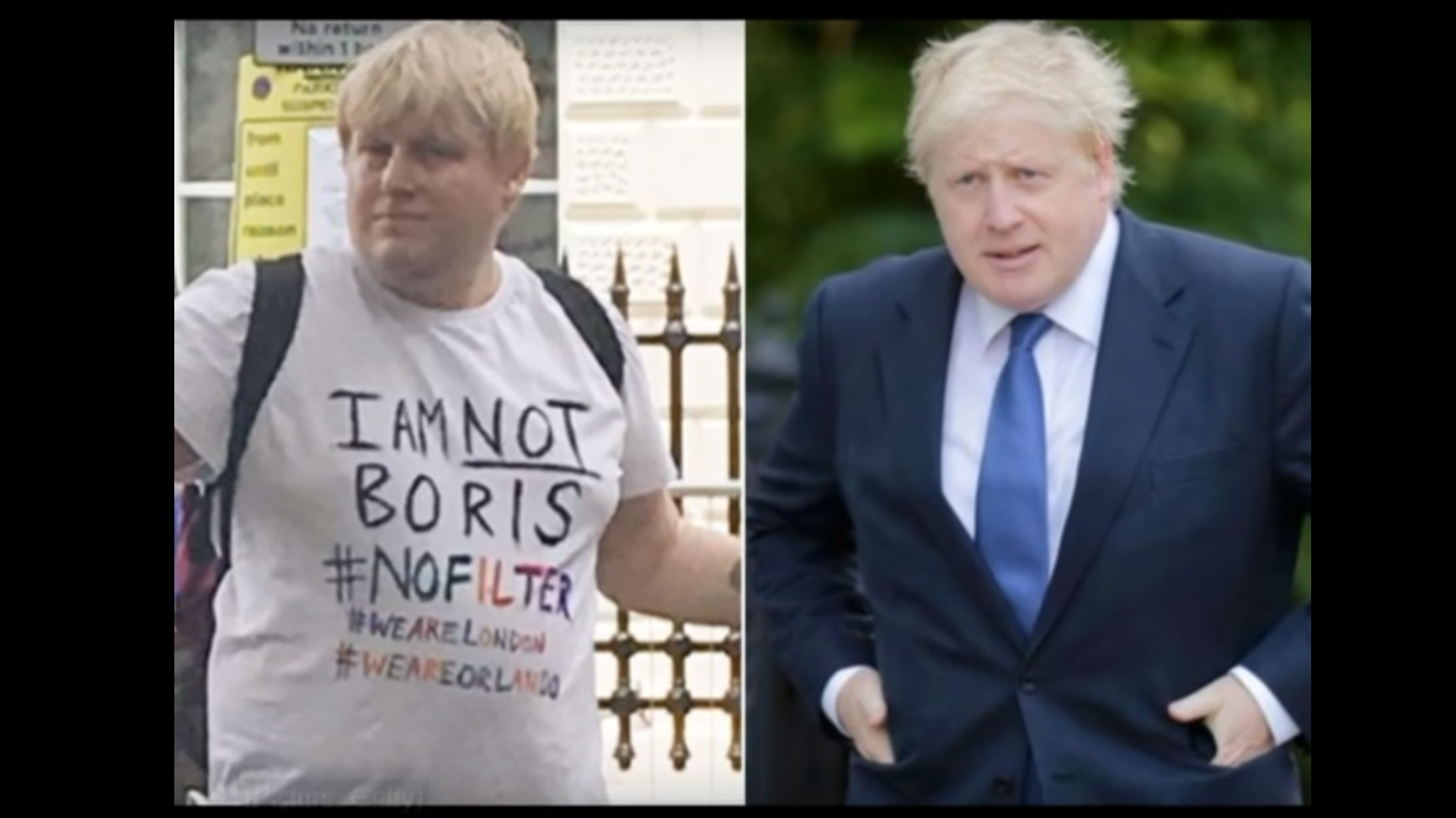 Drew Galdront tente désormais de ressembler le moins possible à Boris Johnson.