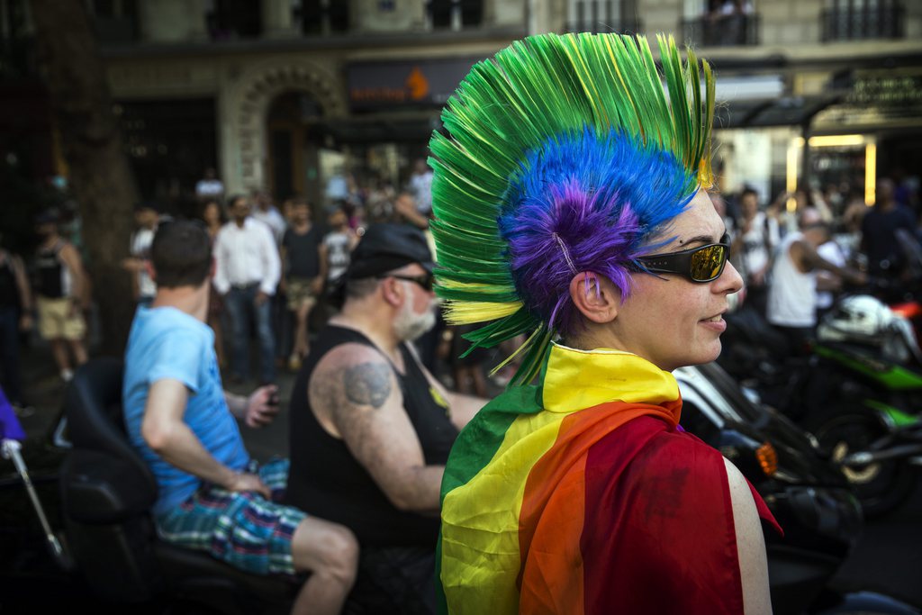 Gay Pride à Paris en 2015.