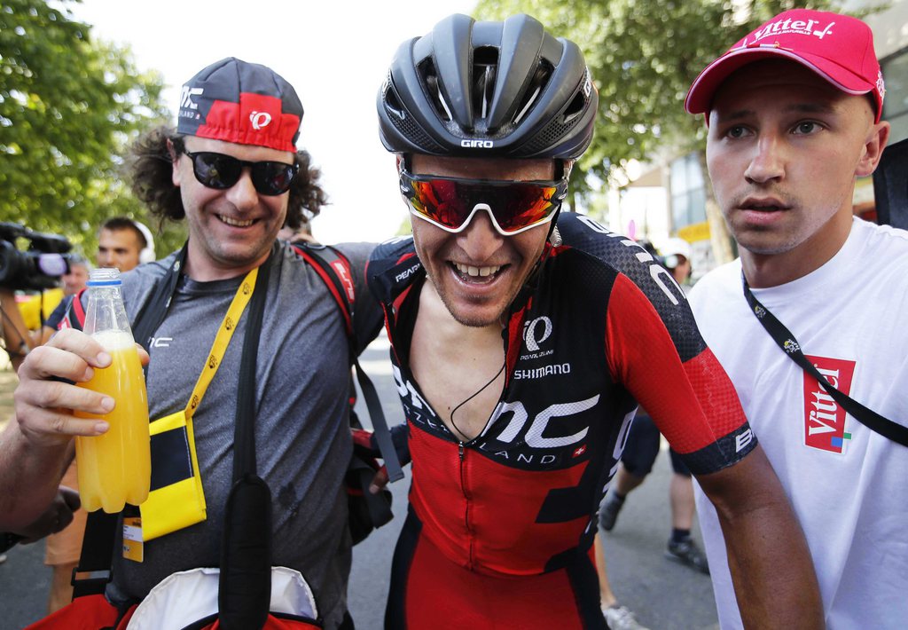 Le Belge Greg Van Avermaet (BMC) a gagné en solitaire la 5e étape du Tour de France, entre Limoges et Le Lioran (216 km). 
