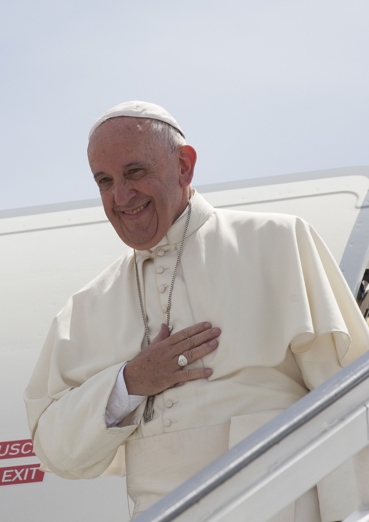 Le pape François s'est exprimé sur l'homosexualité lors de son retour d'Arménie.
