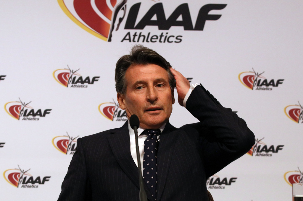 Le président de l'IAAF Sebastian Coe est vivement critiqué par les Russes, qui refusent les accusations de dopage.