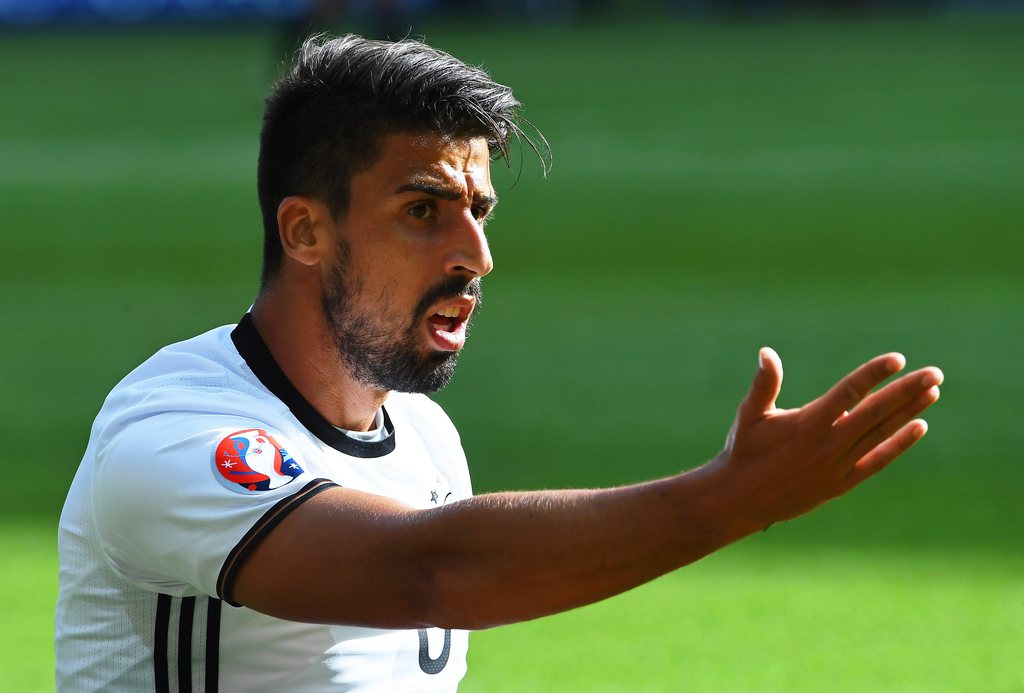 Sami Khedira a toujours été titulaire depuis le début du tournoi.