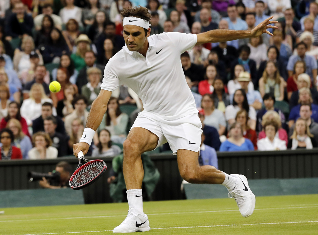 Roger Federer est le dernier Suisse en lice au tournoi de Wimbledon.