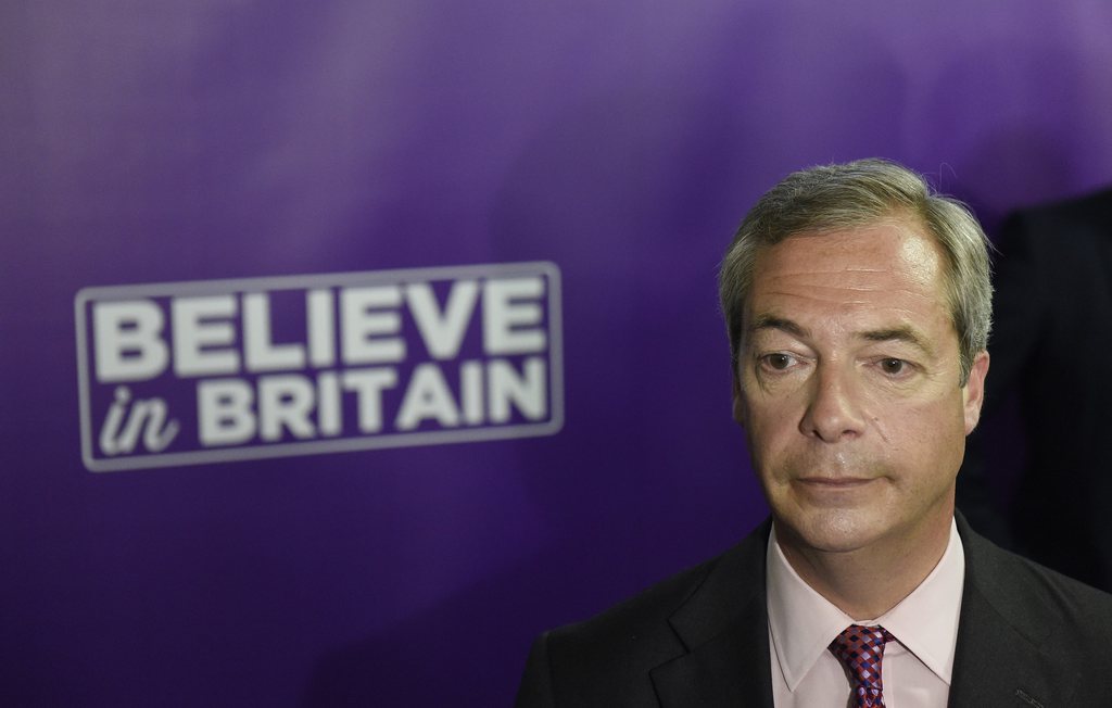 Nigel Farage a décidé de quitter ses fonctions à la tête du parti UKIP.