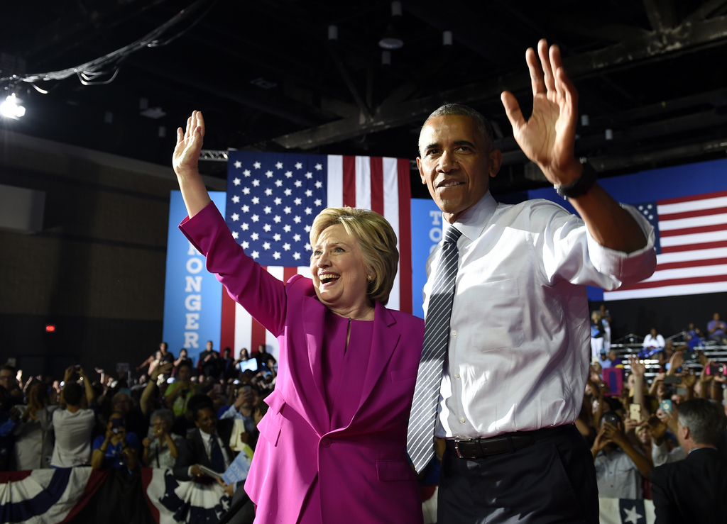 Selon Obama, Hillary Clinton "sera une femme d'Etat qui fera notre fierté à travers le monde".