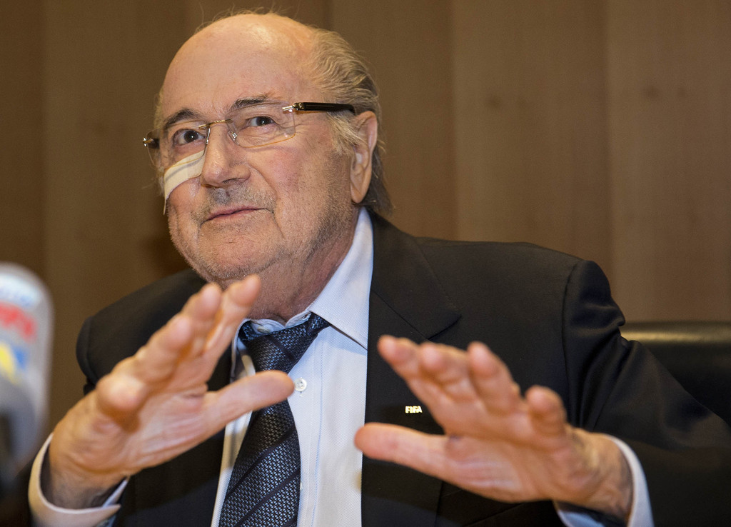 En décembre 2015, Sepp Blatter avait déjà dû se faire retirer une petite  lésion cutanée par un acte chirurgicale.