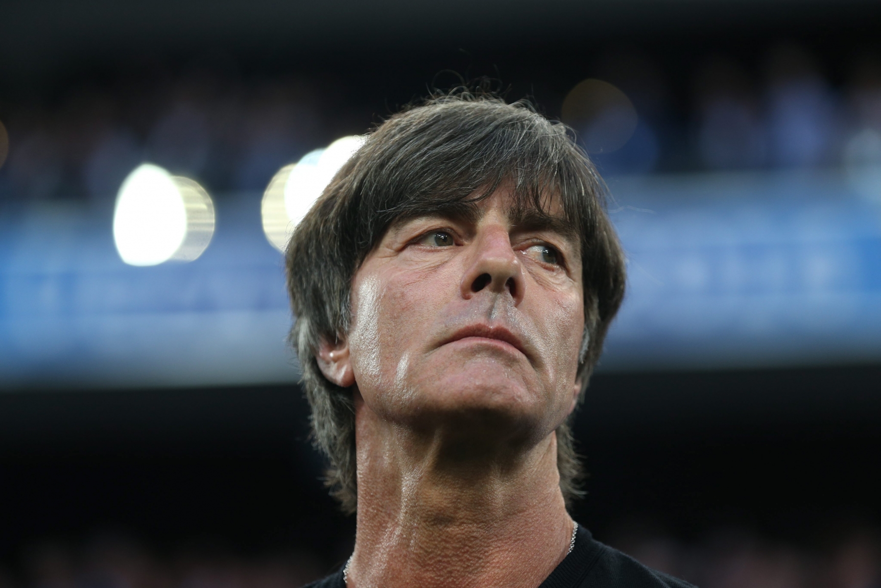 epa05413781 Germany's head coach Joachim Loew during the UEFA EURO 2016 semi final match between Germany and France at Stade Velodrome in Marseille, France, 07 July 2016.....(RESTRICTIONS APPLY: For editorial news reporting purposes only. Not used for commercial or marketing purposes without prior written approval of UEFA. Images must appear as still images and must not emulate match action video footage. Photographs published in online publications (whether via the Internet or otherwise) shall have an interval of at least 20 seconds between the posting.)  EPA/OLIVER WEIKEN   EDITORIAL USE ONLY FRANCE SOCCER UEFA EURO 2016
