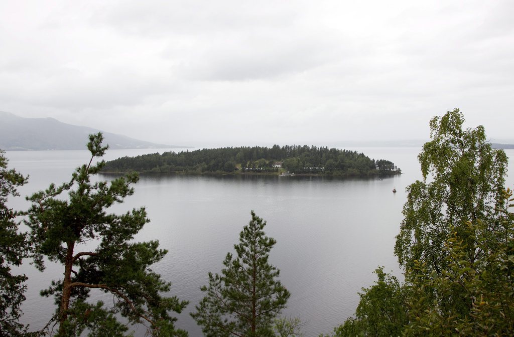 L'île d'Utoeya où Breivik a ouvert le feu sur un rassemblement de la Jeunesse travailliste, faisant 69 victimes.