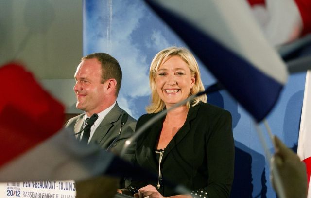 Marine Le Pen affirme que le Front National est la troisième force politique de France.