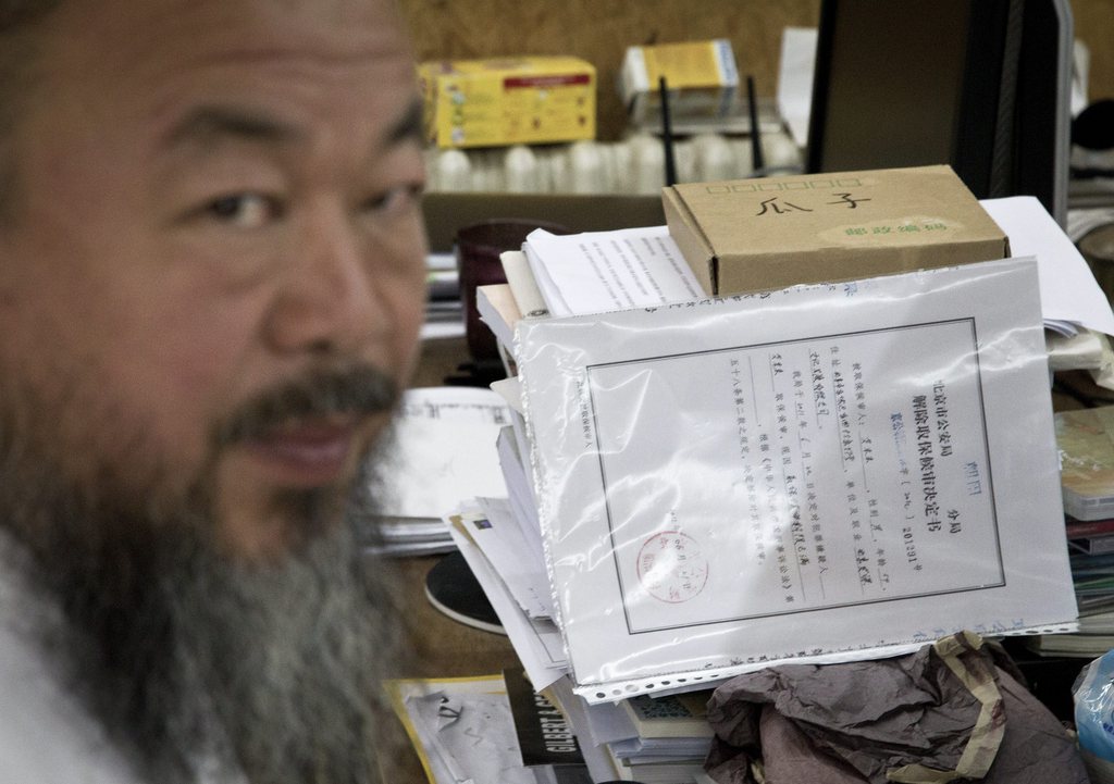 Ai Weiwei a participé à la conception du Nid d'Oiseau pour les JO de Pékin.