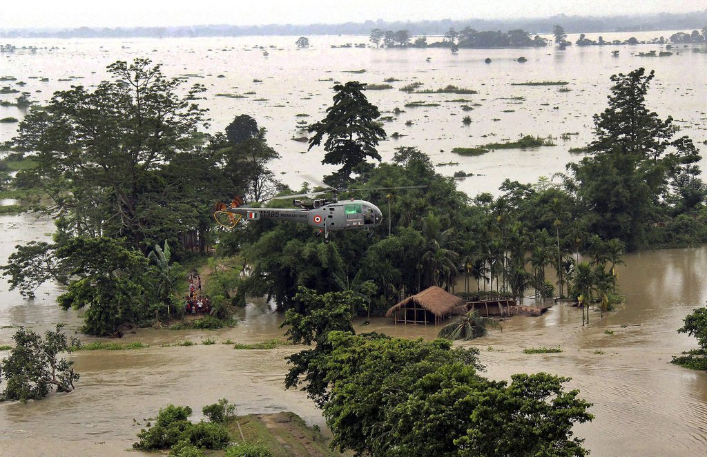 Des inondations en Inde ont provoqués la mort de 79 personnes, ainsi que l'évacuation de 2.2 millions d'habitants.