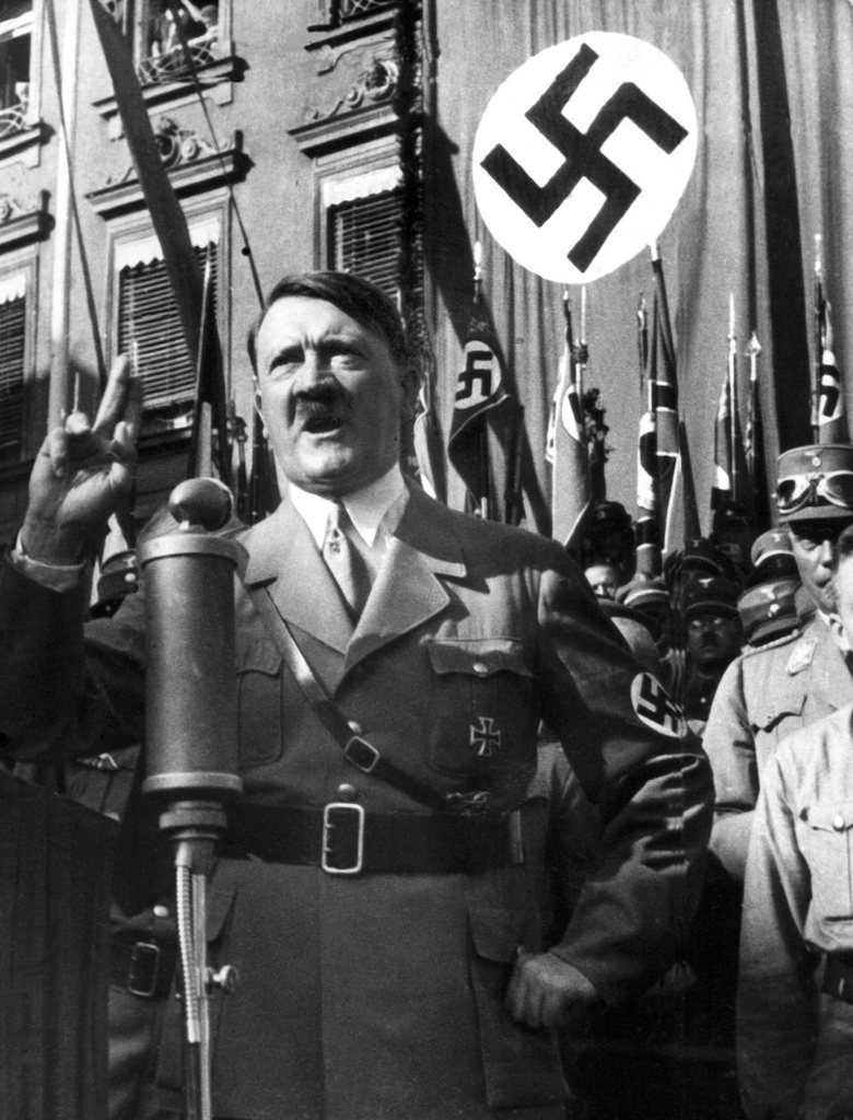 epa03298959 (FILE) An undated file photograph shows the leader of the National Socialist German Workers Party Adolf Hitler gesturing during a speech. Reports on 07 July 2012 state that Adolf Hitler personally intervened to prevent a Jewish comrade and former commander from World War I, Ernst Hess, from being persecuted and deported. The English-language Jewish Voice from Germany said it had uncovered a note written by Heinrich Himmler, the head of the Nazi's feared SS in August 1940, that Hitler's office had ordered that Ernst Hess should not be persecuted. Born in 1890, Hess - a judge in Dusseldorf until Nazi Germany's racial laws had forced him to step down in 1936 - had been Hitler's comrade and temporarily his commanding officer during World War I.  EPA/STRINGER