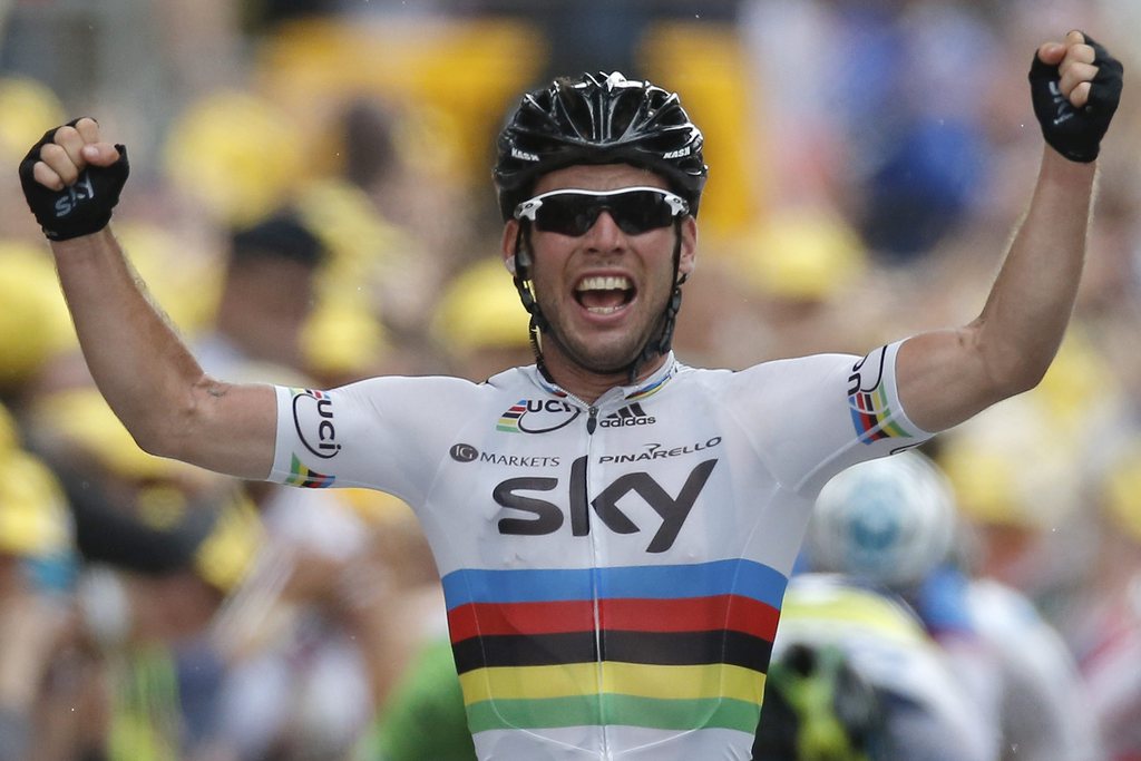 Mark Cavendish a gagné la 18e étape du Tour de France vendredi.