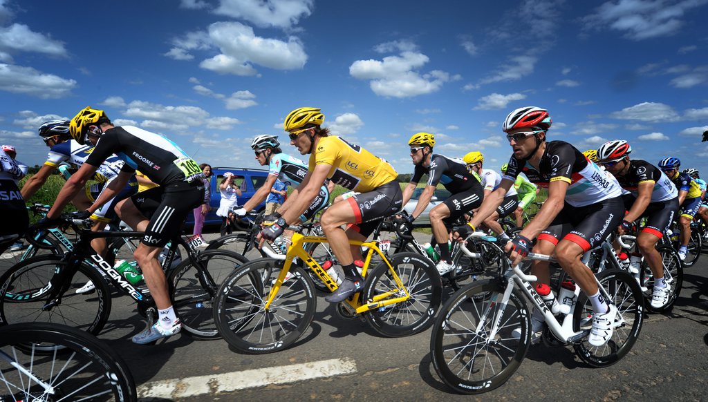 Fabian Cancellara conserve son maillot jaune.