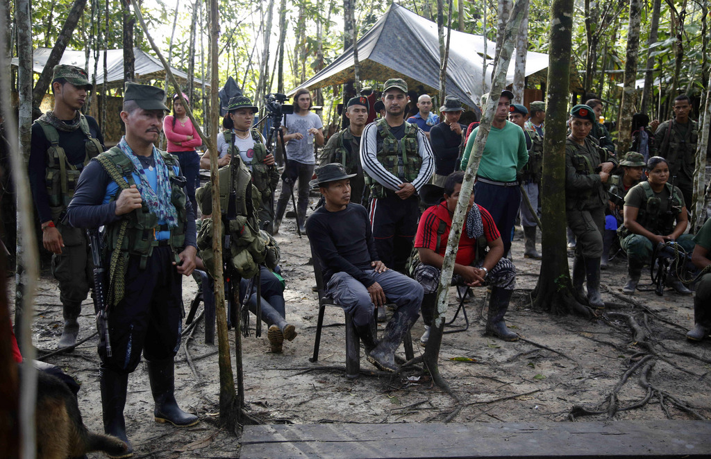 Les FARC ont toujours entretenu une relation belliqueuse avec le gouvernement colombien.