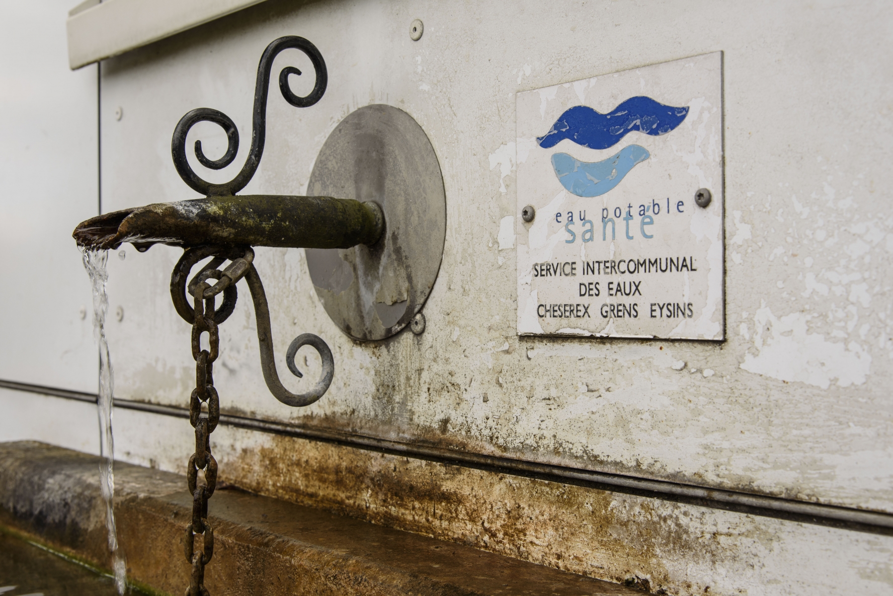 Grens, Signy,mercredi 10.08.2016, photos de la station de pompage située sur la commune de Grens, gestion de l'eau potable donnée à Nyon mais la SIECGE reste propriétaire des infrastructures, photos Cédric Sandoz