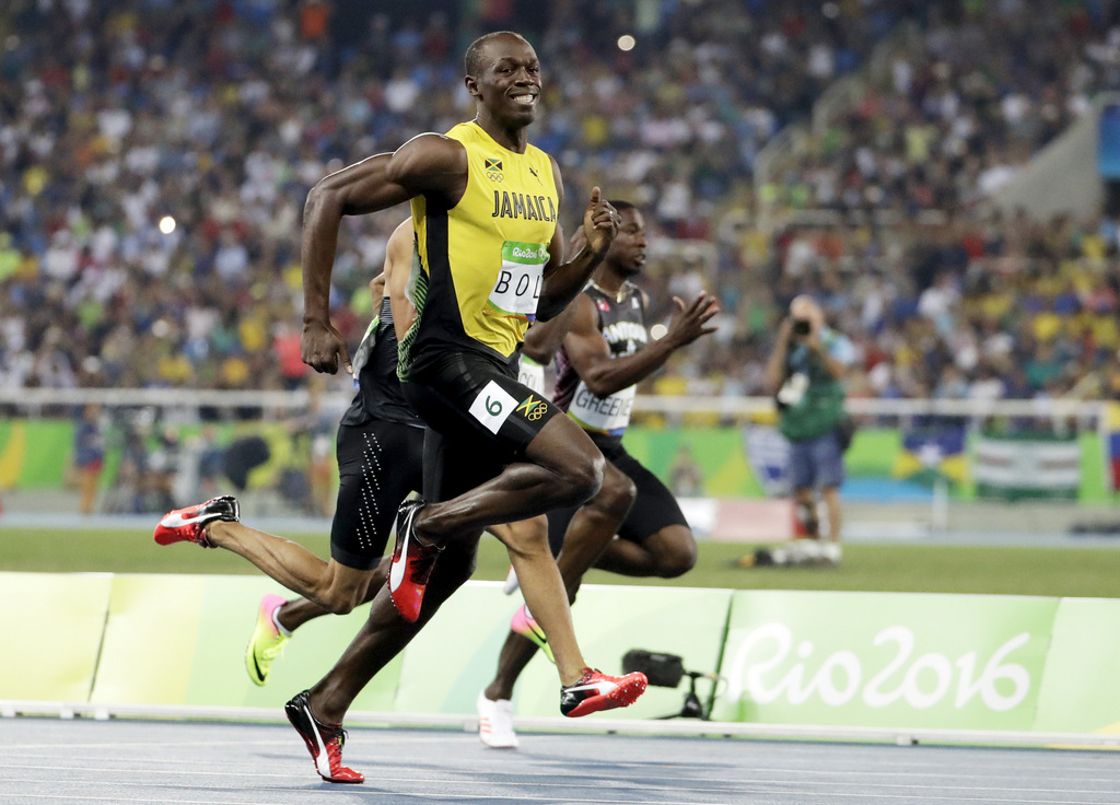 Usain Bolt préférerait jouer au football "à l'européenne", avec Manchester United.