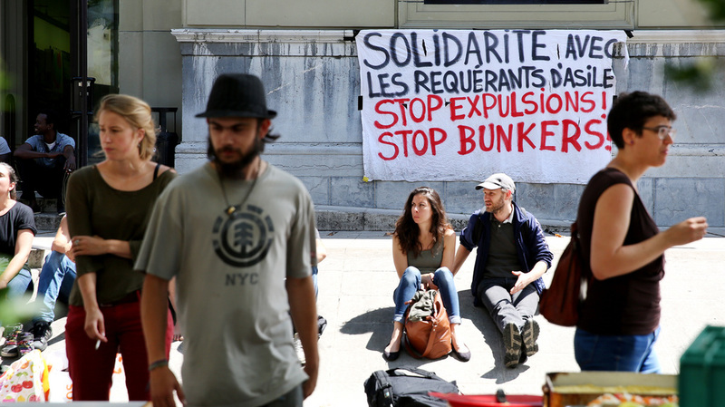 Les mouvements de solidarité envers les migrants résidant sur Genève se sont multipliés ces dernières années.