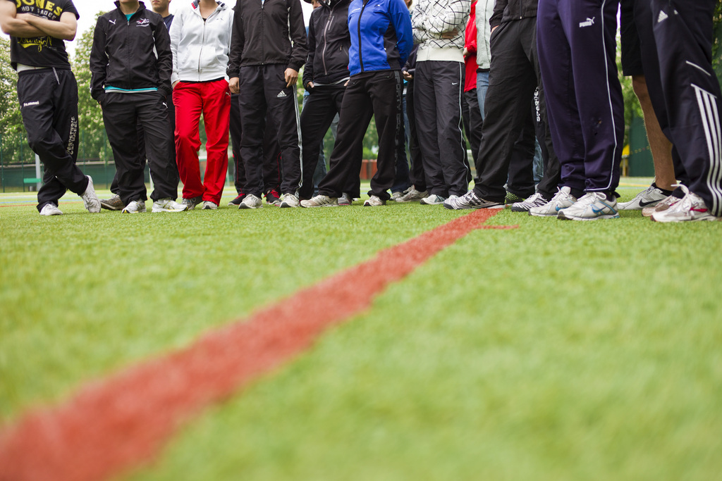 Le survêtement est uniquement autorisé pour les cours de sport.