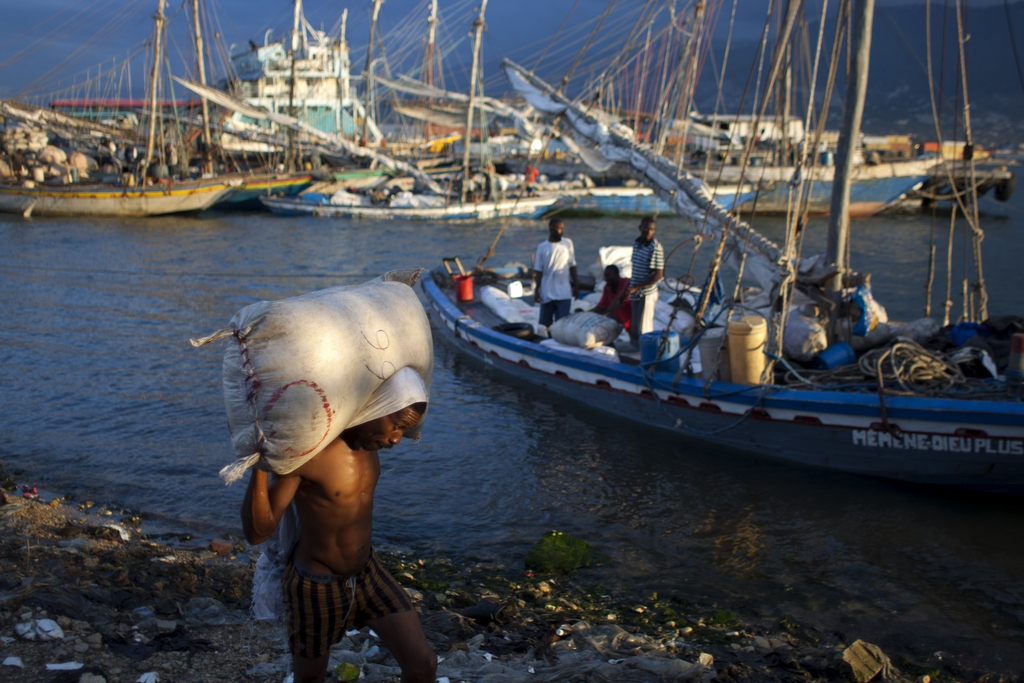 La ville de Jérémie est située dans la région d'Haïti la plus touchée par l'ouragan.