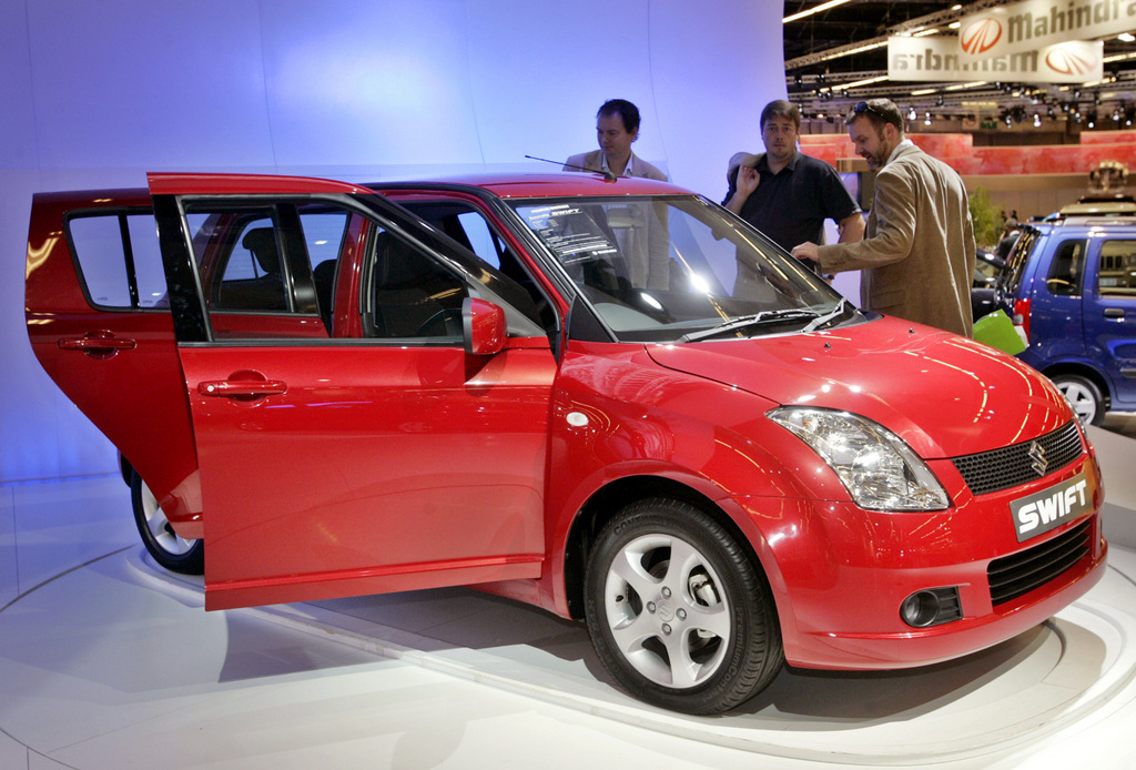 La Suzuki Swift est sur la première marche du podium dans la catégories des petites voitures.