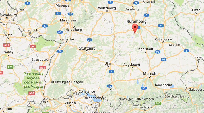 L'échange de tirs est survenu à Georgensmünd, une bourgade de 6000 habitants située au sud de Nuremberg.