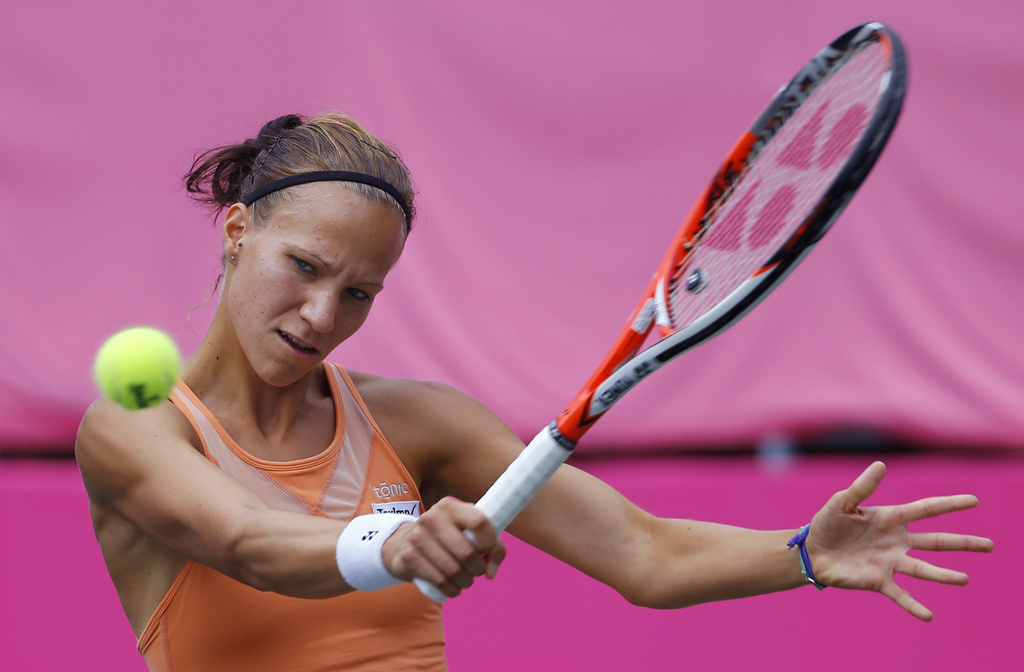 Viktorija Golubic poursuit son parcours victorieux à Linz.