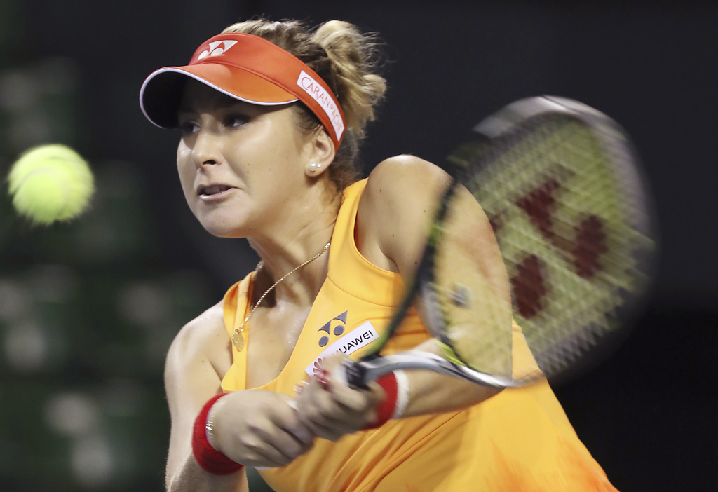 Belinda Bencic a récemment dégringolé au 40e rang WTA.