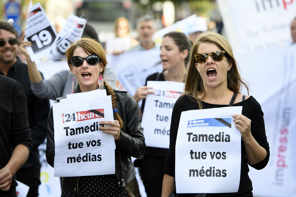 L'inquiétude des médias romands est grande après ces annonces de restructuration.