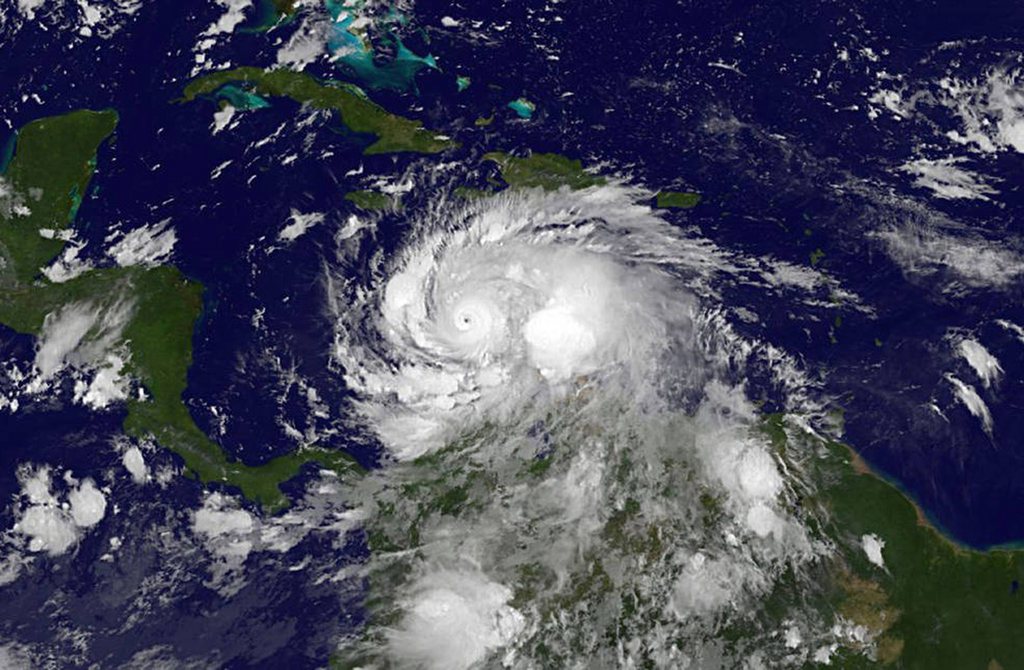 Matthew est le plus puissant ouragan en près de dix ans dans la zone.