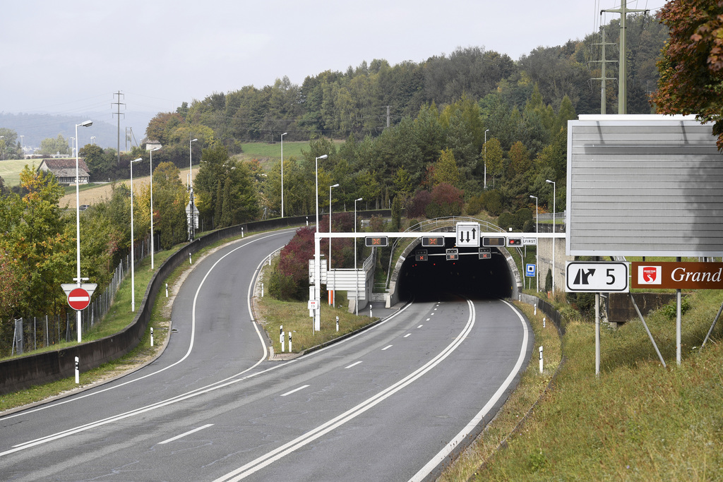 L'accident s'est produit dans le Fäsenstaubtunnel.