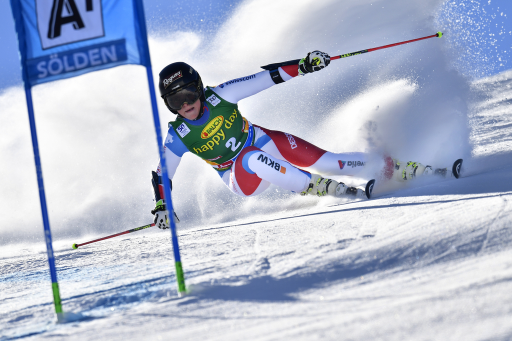 Lara Gut a réalisé une première manche proche de la perfection à Sölden.