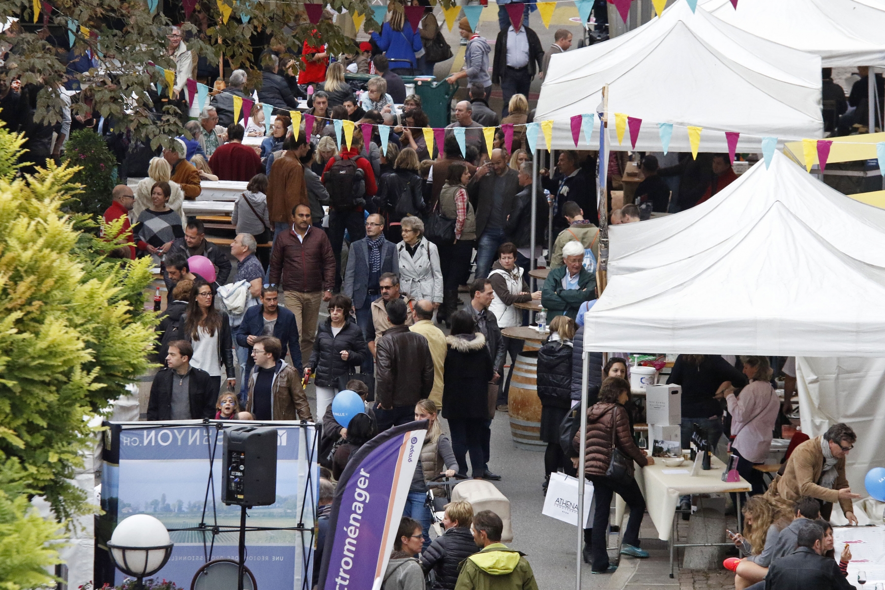 La fête de la vigne et l'Oktoberfest attireront du monde au centre-ville.